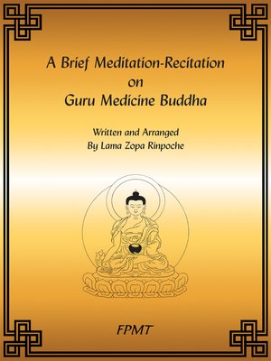 cover image of A Brief Meditation-Recitation on Guru Medicine Buddha eBook